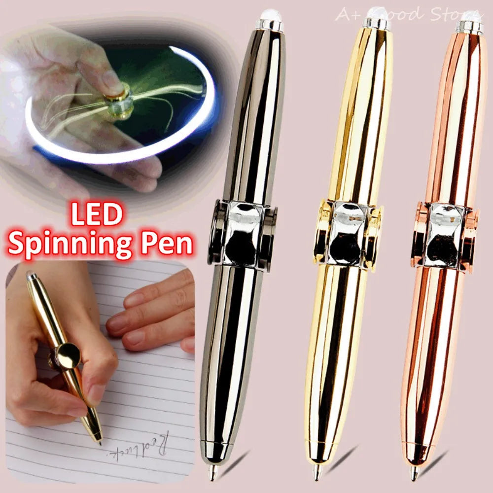 Led Spinning Fidget Pen